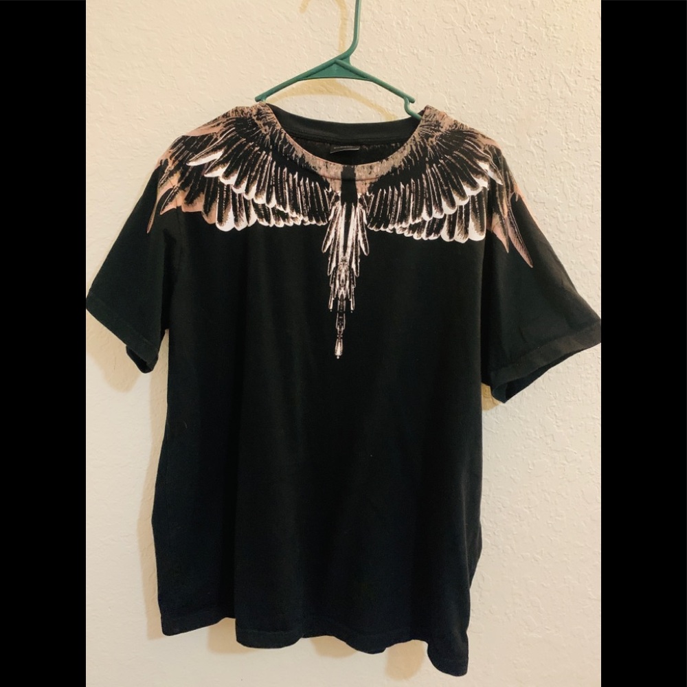 Marcelo Burlon County of Milan T Shirt Color: Black ，Size: M